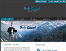 Tablet Screenshot of datadirectlimited.com